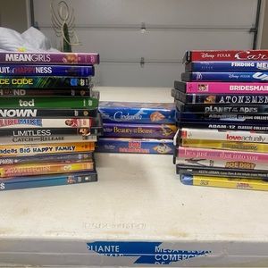 Lot Of DVD’s And Some VHS